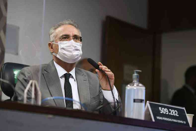 Relator da CPI, senador Renan Calheiros (MDB-AL)(foto: Edilson Rodrigues/Agncia Senado)