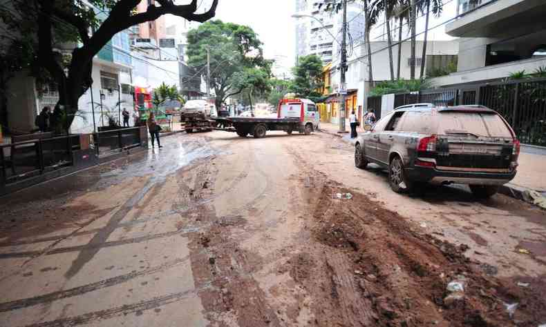No ano passado, fortes chuvas no incio do ano castigaram Belo Horizonte e entorno(foto: Ramon Lisboa/EM/D.A Press - 30/01/2020)