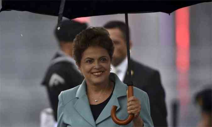 No ltimo levantamento da revista, Dilma Rousseff estava na 4 posio entre as mulheres mais poderosas do mundo (foto: AFP PHOTO / Yuri CORTEZ)