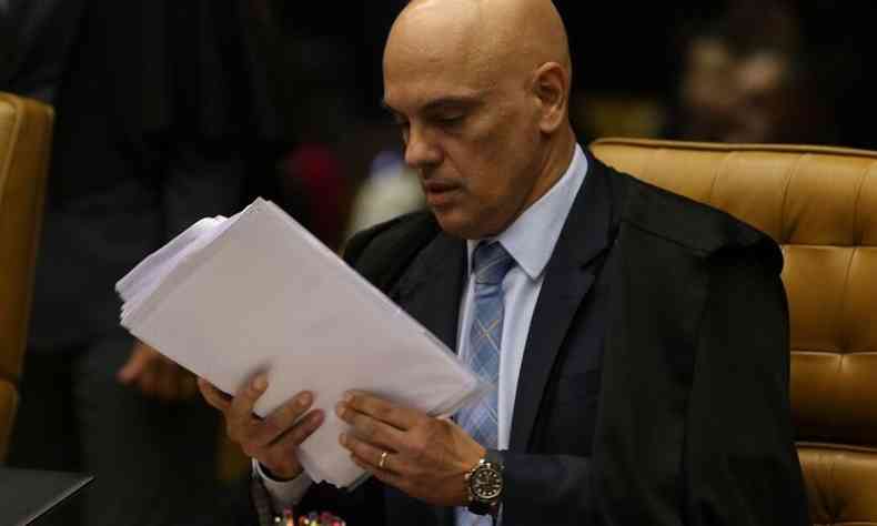 Alexandre de Moraes, ministro do Supremo Tribunal Federal(foto: AGNCIA BRASIL/REPRODUO)