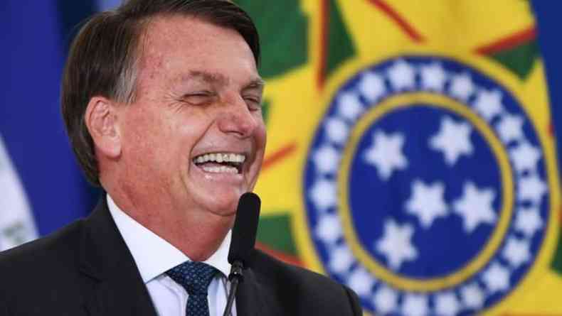 Presidente Bolsonaro havia vetado o projeto mas ele prprio recomendou ao Congresso que derrubasse o veto(foto: Evaristo S/AFP)