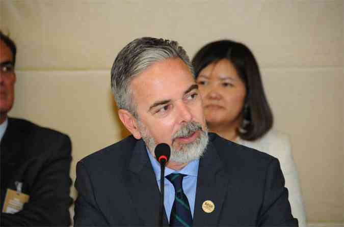  O ministro das Relaces Exteriores do Brasil, Antnio Patriota, disse que governo brasileiro lanar iniciativas ONU por normas claras de comportamento quanto  privacidade das comunicaes dos cidados (foto: Euler Junior/EM/D.A Press)