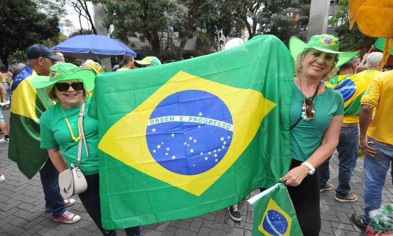 Apoiadoras de Bolsonaro