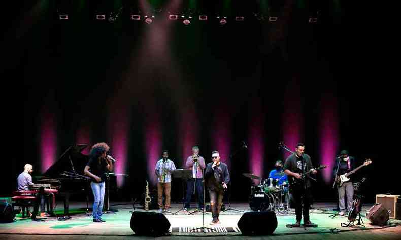 O grupo Buena Vista Soul Band foi formado especialmente para o festival realizado em Minas Gerais (foto: JP Sofranz/divulgao)