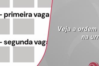Veja a ordem dos votos na urna