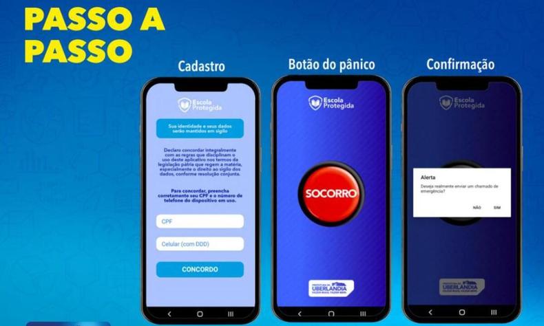 O app foi desenvolvido pelo Municpio