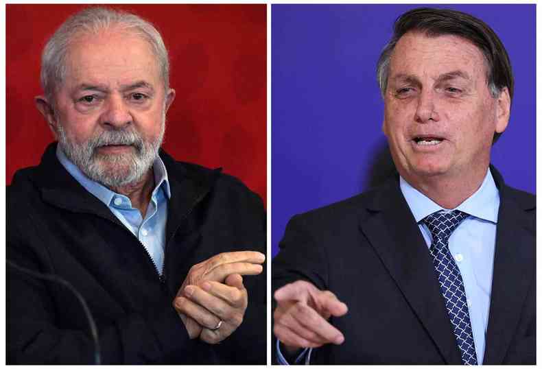 Lula e Bolsonaro