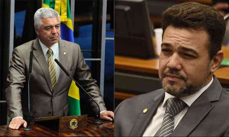 Senador Major Olmpio (PSL-SP) e deputado Marco Feliciano (PSC-SP) saram em defesa do presidente Jair Bolsonaro(foto: Luis Macedo/Cmara dos Deputados )