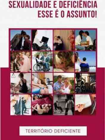 Capa do livro 'Sexualidade e deficincia: esse  o assunto!' e 'Sexualidade e deficincia 2: o assunto continua'
