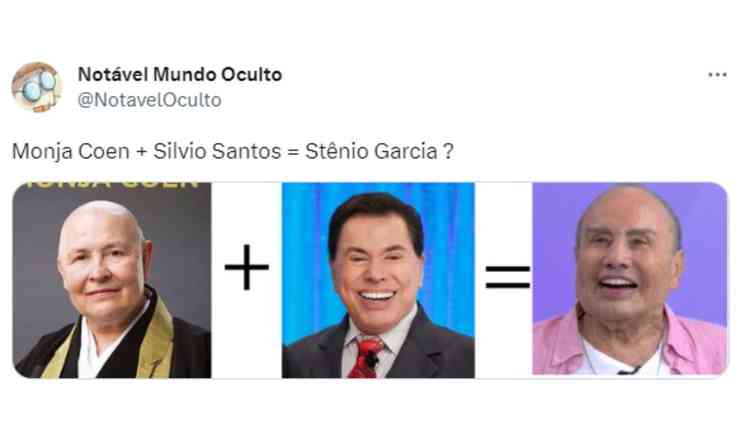internet faz meme com harmonizao facial de Stnio Garcia
