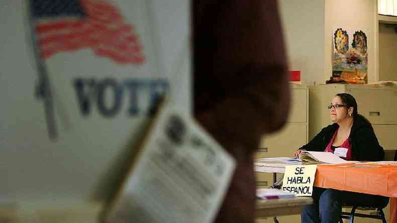Expectativas se voltam sobre o quo crucial ser o voto latino na escolha do prximo presidente(foto: Getty Images)