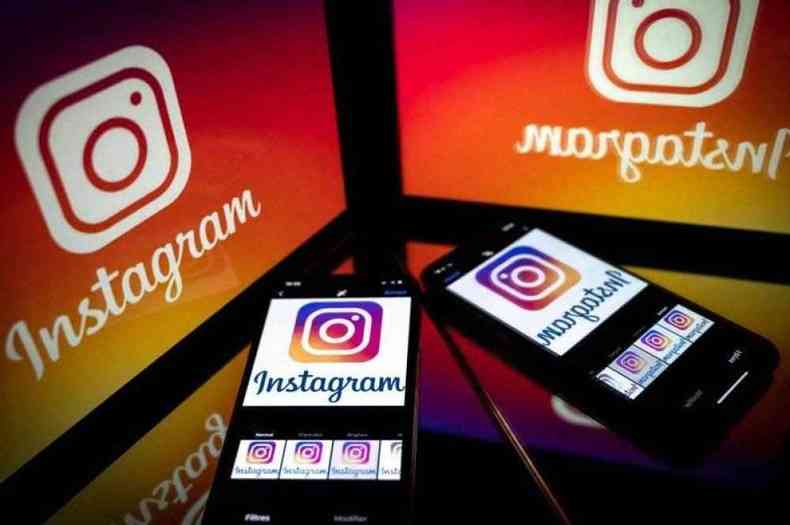 Instagram  uma das redes sociais com mais seguidores no planeta(foto: AFP / Lionel BONAVENTURE)