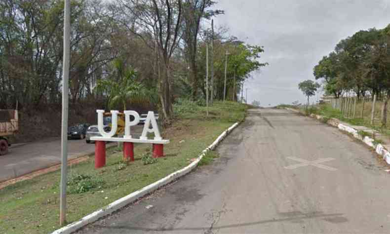 Vtima morreu ao chegar  UPA de Brumadinho(foto: Reproduo da internet/Google Maps)