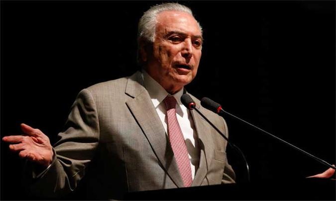 Presidente Michel Temer(foto: Tânia Rego/Agência Brasil ) Presidente Michel Temer(foto: Tânia Rego/Agência Brasil )