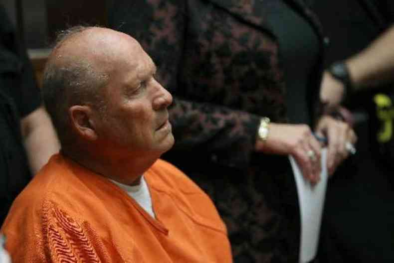 Joseph James DeAngelo, o agora confesso Assassino do Golden State(foto: JUSTIN SULLIVAN/AFP)