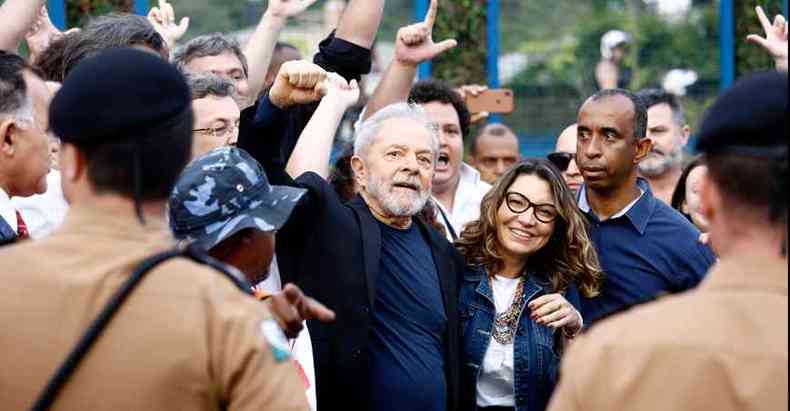 Lula parte para radicalizao do discurso contra Bolsonaro e outros adversrios(foto: ATILA ALBERTI/TRIBUNAL DO PARAN)