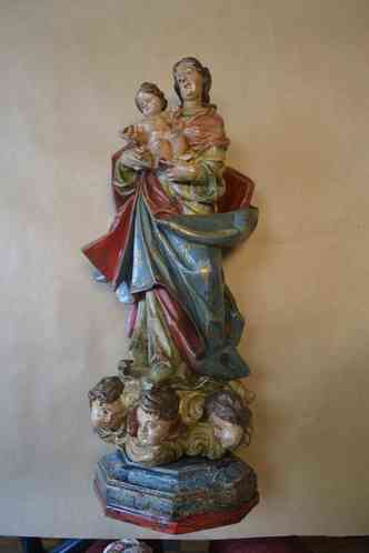Esttua de Nossa Senhora da Apresentao foi roubada juntamente com outras 27 peas sacras