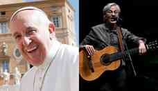 Papa Francisco convida Caetano Veloso para evento no Vaticano
