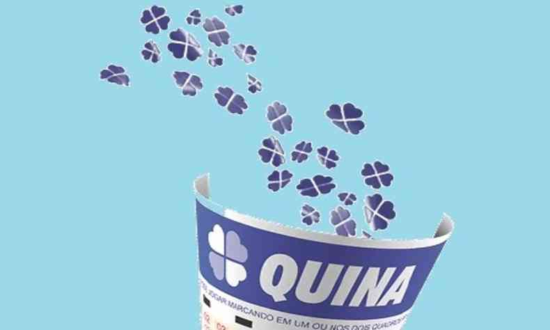 A Quina tem prmio estimado em R$ 10 milhes(foto: Reproduo/Caixa)
