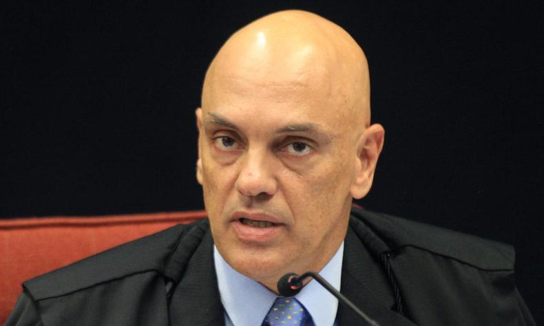 Ministro está isolado em sua casa, em São Paulo(foto: Reprodução/STF) Alexandre de Moraes