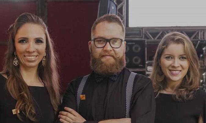 Érica Gonçalves (à esquerda) e equipe do Grupo Bee Eventos - experiência na organização e planejamento de eventos.(foto: Divulgação) Érica Gonçalves (à esquerda) e equipe do Grupo Bee Eventos - experiência na organização e planejamento de eventos.(foto: Divulgação)