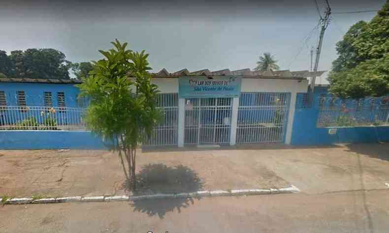 Com seis funcionrios diagnostiados com o novo coronavrus, Casa de Idosos So Vicente de Paulo, em Pirapora, est com dificuldades de funcionamento(foto: Reproduo/Google Street View)