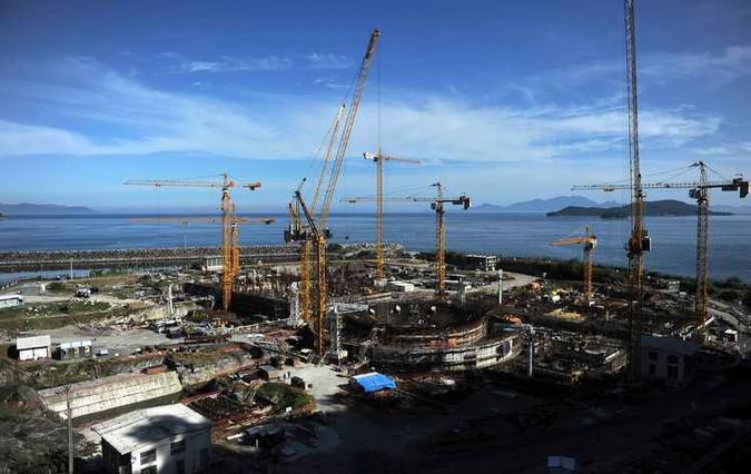 Usina de Angra 3, no Rio de Janeiro, uma das usinas administradas pela Eletrobras(foto: AFP PHOTO / VANDERLEI ALMEIDA ) Usina de Angra 3, no Rio de Janeiro, uma das usinas administradas pela Eletrobras(foto: AFP PHOTO / VANDERLEI ALMEIDA )
