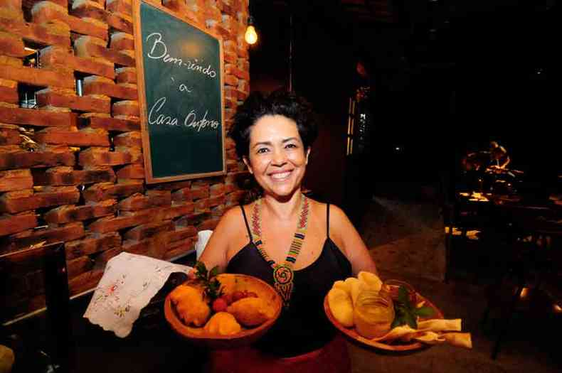 Celinha Braga prioriza produtos artesanais em seu cardpio(foto: Fotos: Ramon Lisboa/EM/D.A Press)