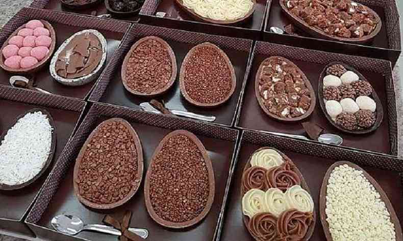 Segundo o Google, 12% dos brasileiros deixaro de comprar ovos de chocolate, item tradicionalmente mais procurado na Pscoa(foto: Sebrae/Divulgao)