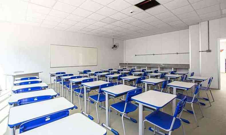 Sero 15 salas de aulas, com capacidade total para 401 crianas e adolescentes(foto: Vale/Divulgao)