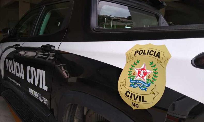 Prisões foram feitas pela Polícia Civil durante a 49ª Exposição Agropecuária Regional de Montes Claros na madrugada desta segunda-feira (3/7)(foto: PCMG/Divulgação) Viatura da Polícia Civil