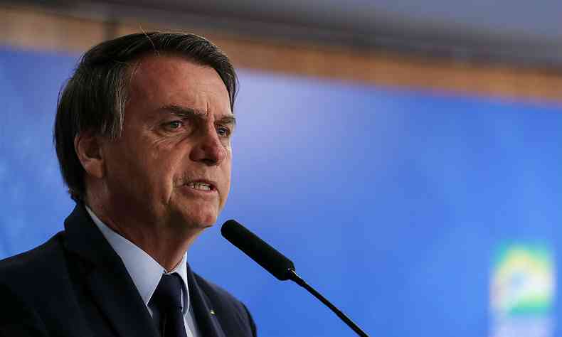 Bolsonaro disse tambm que pretende interferir o mnimo possvel nas eleies municipais de 2020(foto: Marcos Correa/Presidncia da Repblica)