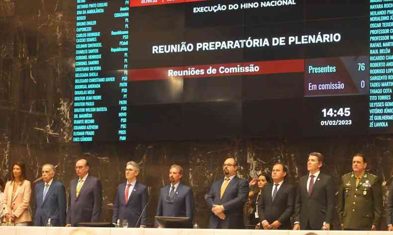 Posse na Assembleia Legislativa de Minas Gerais