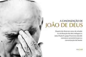 Infogrfico da canonizao de Joo Paulo II(foto: Arte / Soraia Piva)