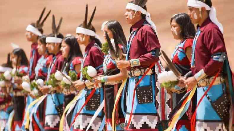 Os navajos tm suas prprias tradies religiosas(foto: Getty Images)