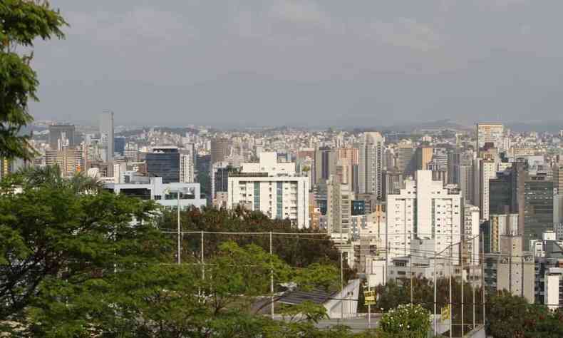 Previso do tempo, vista de BH