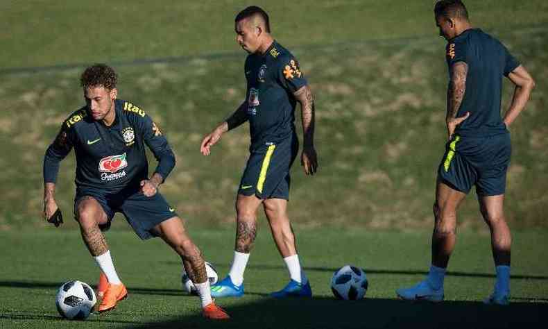 Mesmo com presena de Neymar, seleo desinteressa ao brasileiro(foto: Pedro Martins / MoWA Press)