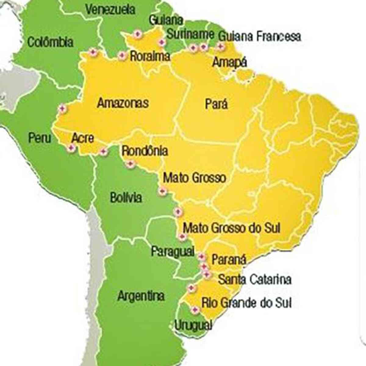 Questão O Brasil é um país de dimensões continentais e por isso há