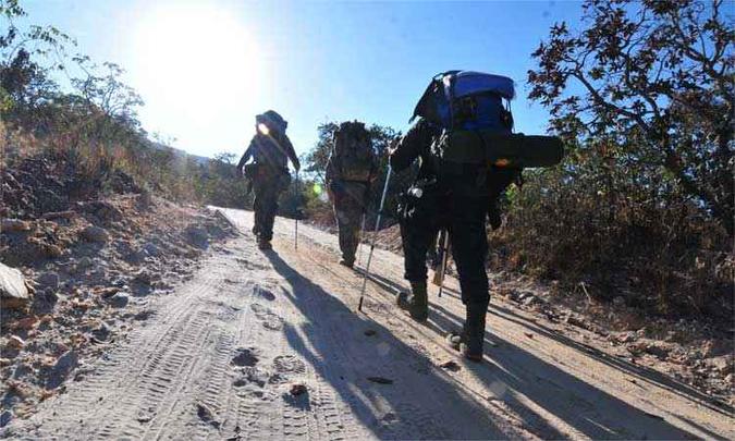 Subidas pelo caminho não faltaram, com variados graus de dificuldade, uma oportunidade para o aprendizado de diferentes formas de avançar(foto: Ramon Lisboa/EM/D.A Press) Subidas pelo caminho não faltaram, com variados graus de dificuldade, uma oportunidade para o aprendizado de diferentes formas de avançar(foto: Ramon Lisboa/EM/D.A Press)