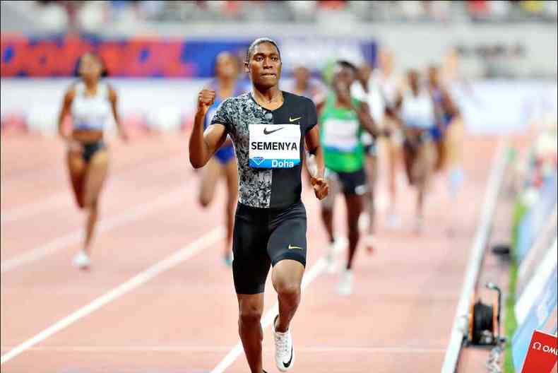 Caster Semenya, bicampe olmpica dos 800m: 