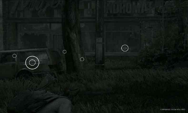 Artifcios visuais de acessibilidade de The Last of Us parte II