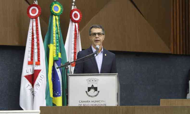 Na foto, o superintendente de Mobilidade Urbana da PBH, Andr Dantas