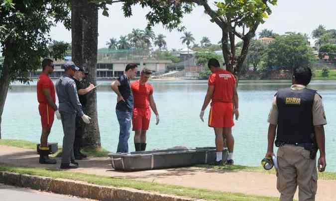 Uma das mortes foi registrada na Lagoa da Pampulha, em Belo Horizonte(foto: Tlio Santos/EM/D.A PRESS)