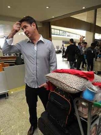 Analista de sistemas Alexandre Micheletto teve a mala extraviada trs vezes no ano passado(foto: Jair Amaral/EM/D.A Press)