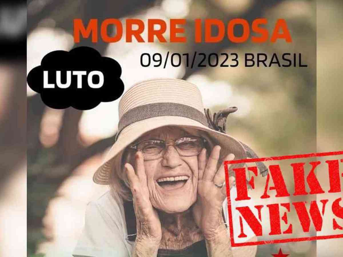 É falso que idosa morreu em ginásio da PF onde estão os bolsonaristas -  Politica - Estado de Minas
