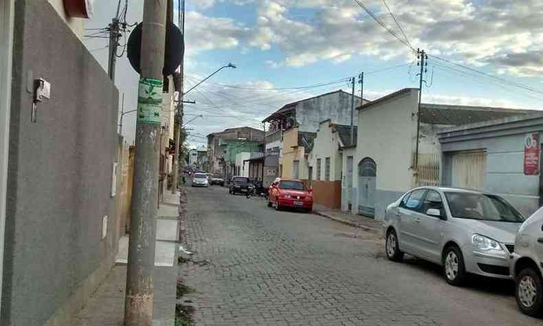 Rua Florianpolis, no Bairro Santa Terezinha, o bairro dos 