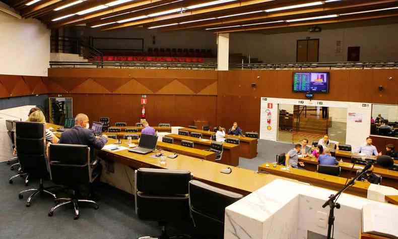 Plenrio da Cmara de BH: nova CPI gera outro embate entre o Legislativo e o Executivo da capital 