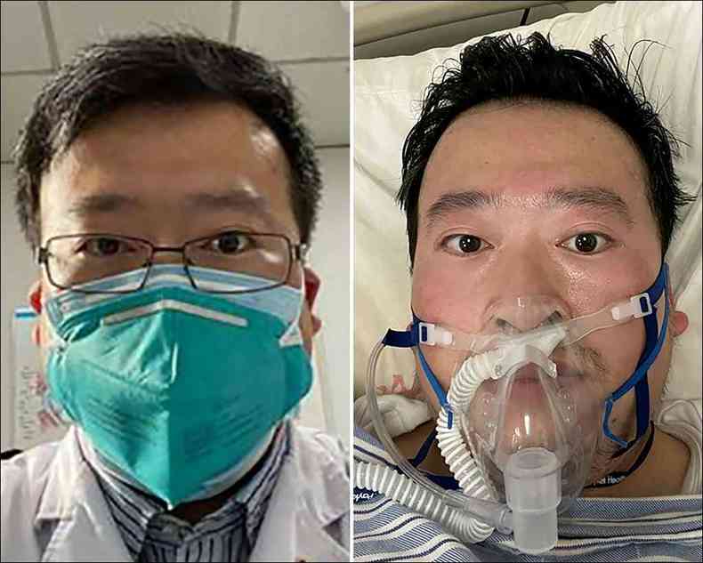 A morte de Li em fevereiro de 2020, depois de ser infectado com o vrus por um paciente, gerou uma onda de luto nacional e vrias crticas ao governo chins(foto: AFP)