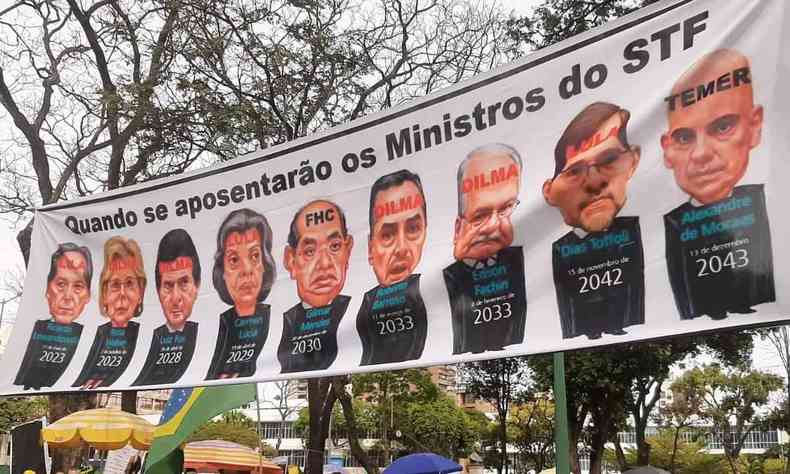 Faixas de ataque ao stf