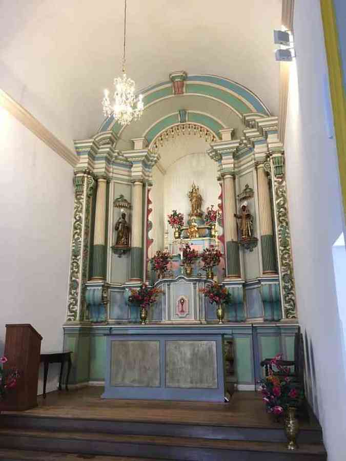 A igreja ser reaberta depois de cinco meses de restauraoMARCO AURLIO FONSECA/DIVULGAO
